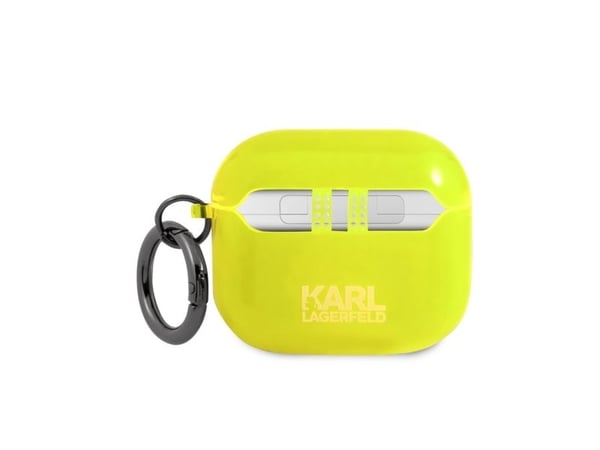 Karl Lagerfeld AIRPODS PRO KLA3UCHFY silikonbeskyttelsesdeksel gul