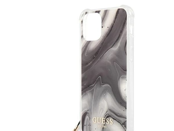 Guess GUHCP12SKSMAGR iPhone 12 mini 5,4" grå/grå hardcase Marble Collection