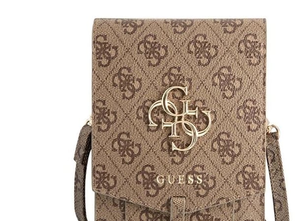 Hurtel Guess veske GUWBG4GFBR brun/brun 4G stort logo