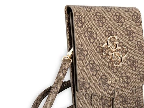 Hurtel Guess veske GUWBG4GFBR brun/brun 4G stort logo