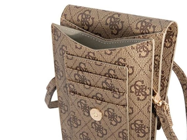 Hurtel Guess veske GUWBG4GFBR brun/brun 4G stort logo