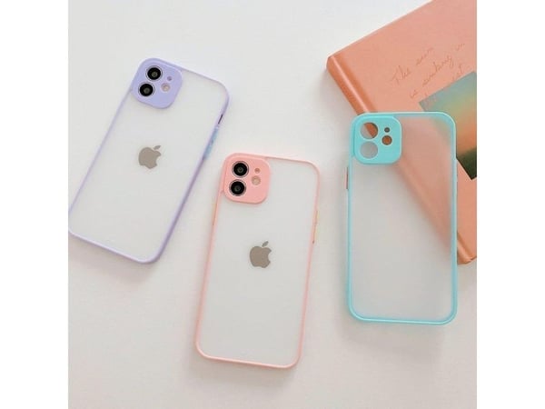 Milky Case silikon fleksibelt transparent deksel til Xiaomi Redmi 9T - blå