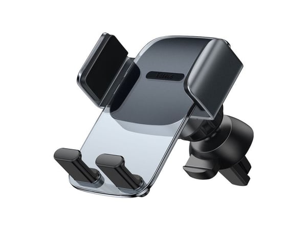 Baseus SUYK000101, Mobiltelefon/smarttelefon, Aktiv holder, Bil, Sort