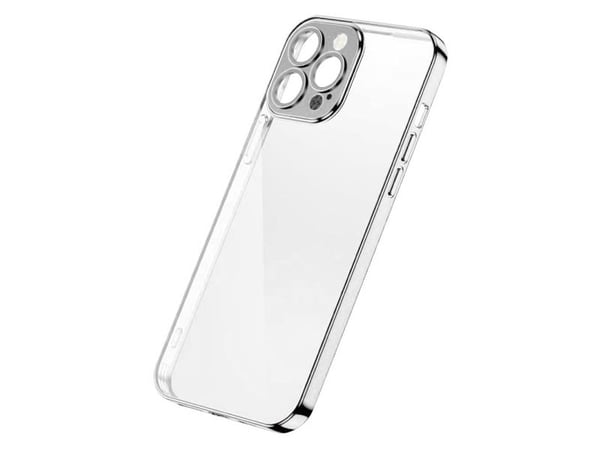 Joyroom Chery speil-deksel til iPhone 13 Pro i metallramme - sølv (JR-BP908 silver)