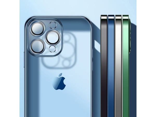 Joyroom Chery speil-deksel til iPhone 13 Pro i metallramme - sølv (JR-BP908 silver)