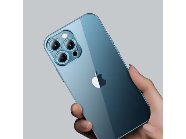 Joyroom Chery speil-deksel til iPhone 13 Pro i metallramme - sølv (JR-BP908 silver)