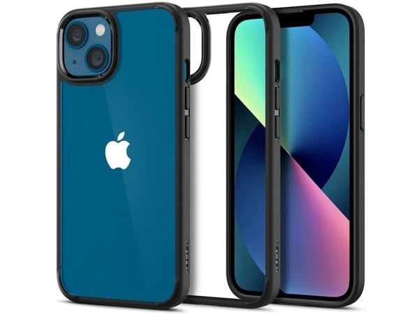 Spigen Ultra Hybrid-fodral till iPhone 13 - matt svart