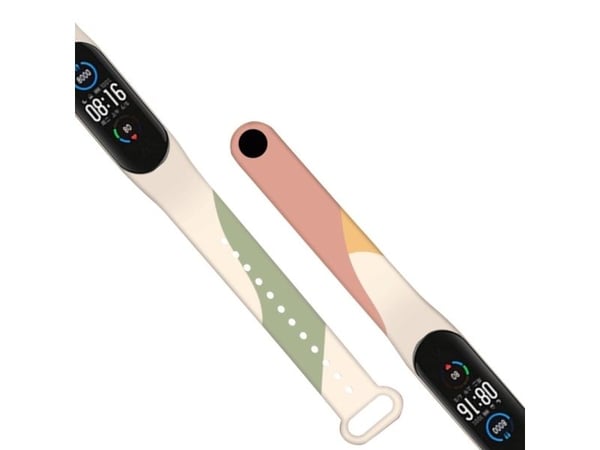 Moro reim til Xiaomi Mi Band 3 / 4 - silikonrem, mønster 5