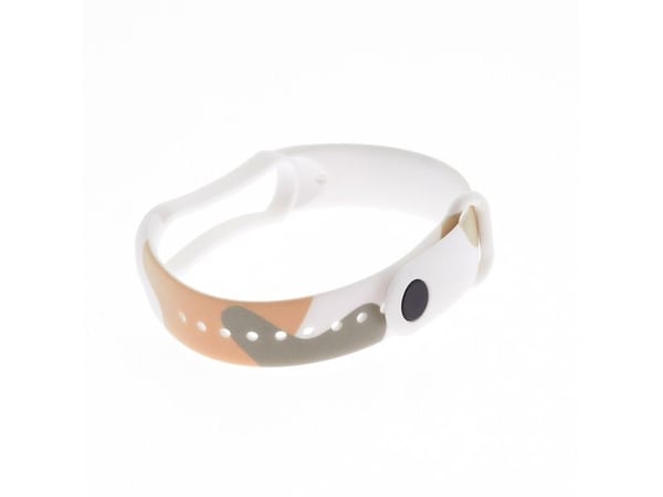 Moro-rem til Xiaomi Mi Band 3 / 4 silikonreim klokkerem mønster 6