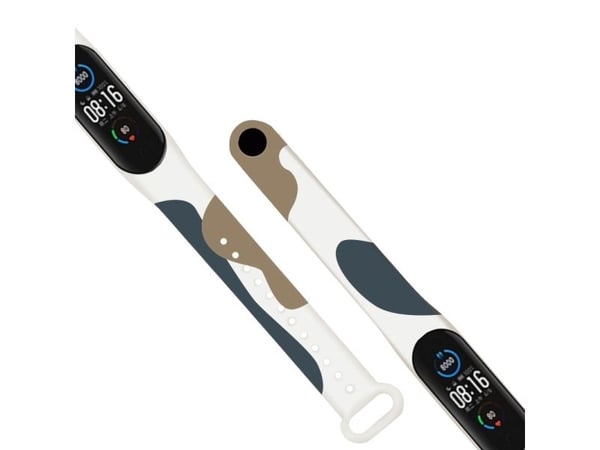 Armbånd Moro band til Xiaomi Mi Band 3 / 4 silikonreim klokkerem mønster 12