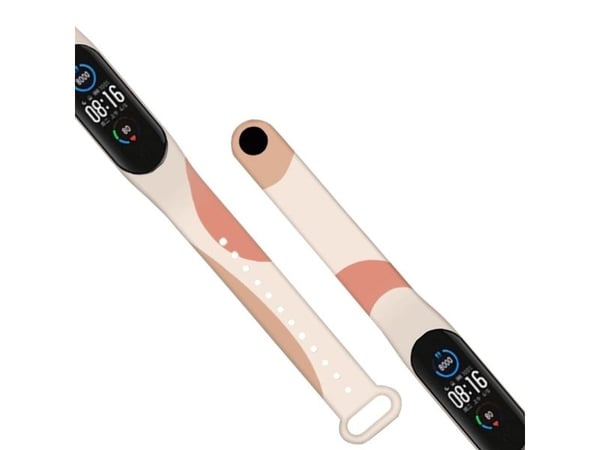 Moro-reim til Xiaomi Mi Band 5 / 6 i silikon - mønster 6