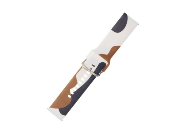 Rem Moro til Samsung Galaxy Watch 40 / 41 / 42 / 43 / 44 mm silikon reim - mønster 1