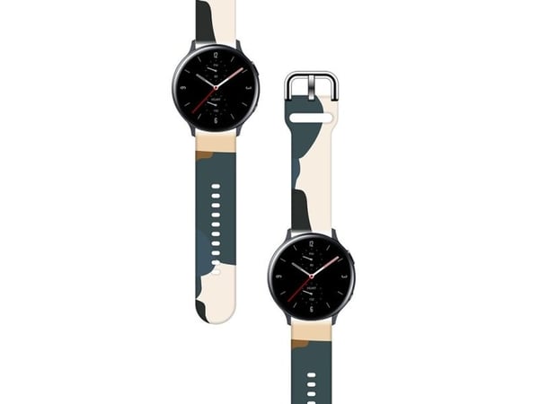 Strap Moro til Samsung Galaxy Watch 40 / 41 / 42 / 43 / 44 mm silikonreim - mønster 13