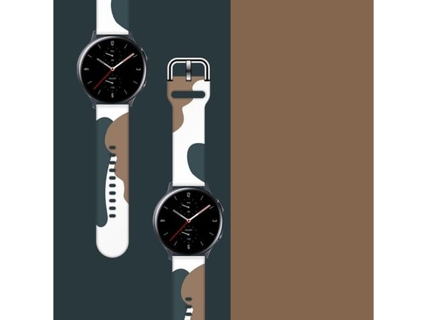 Rem Moro til Samsung Galaxy Watch 45/46/47 mm silikonarmbåndsur - mønster 1