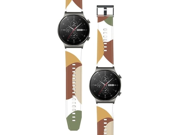 Moro rem til Huawei Watch GT2 Pro i silikon - remmønster 5