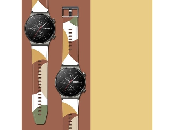Moro rem til Huawei Watch GT2 Pro i silikon - remmønster 5