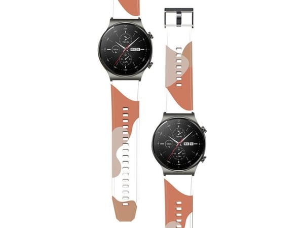 Rem Moro bånd til Huawei Watch GT2 Pro i silikon - klokkerem mønster 6