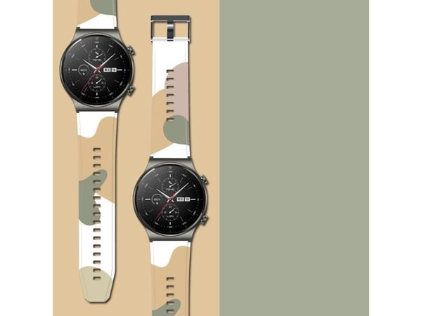Rem Moro bånd til Huawei Watch GT2 Pro silikonen rem klokkearmbånd mønster 7