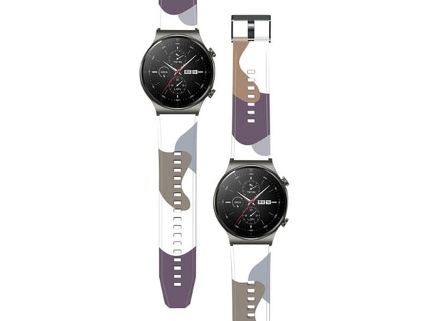 Moro-lenke til Huawei Watch GT2 Pro silikonrem klokkerem armbånd mønster 10
