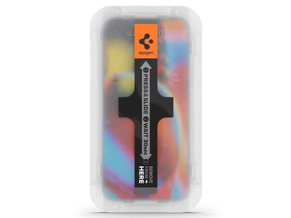 Spigen AGL03385, Apple, iPhone 13 / iPhone 13 Pro, Transparent, 2 styck