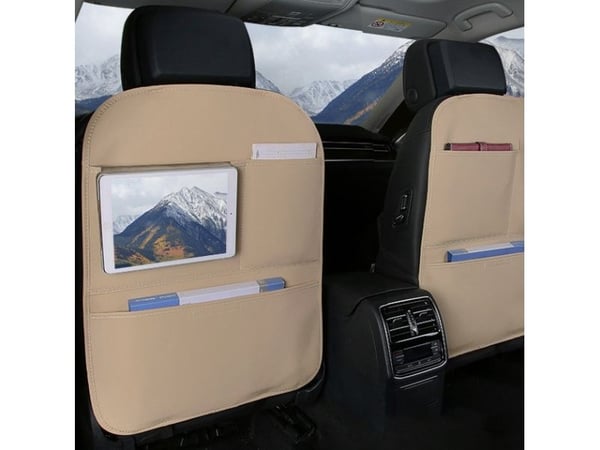 Hurtel Bilseteorganisator, setebeskytter, bilsetetrekk, beige