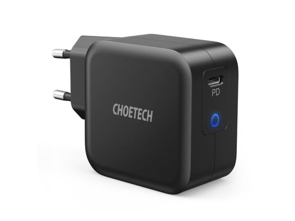Choetech laddare 1x USB-C 3 A (6971824975536)