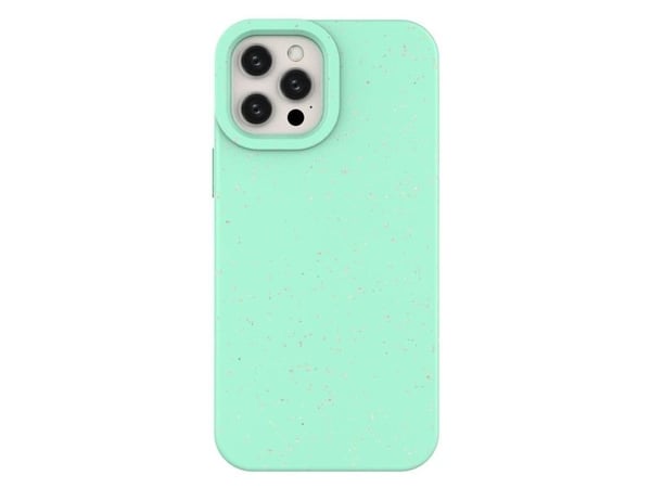 Hurtel Eco Case tapauksessa iPhone 12 Pro Max silikoni puhelimen tapauksessa minttu