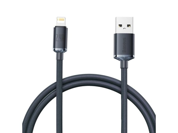 Baseus CAJY000001, Lajittelu, USB A, Lightning, 1,2 m, Hanstik, Hanstik