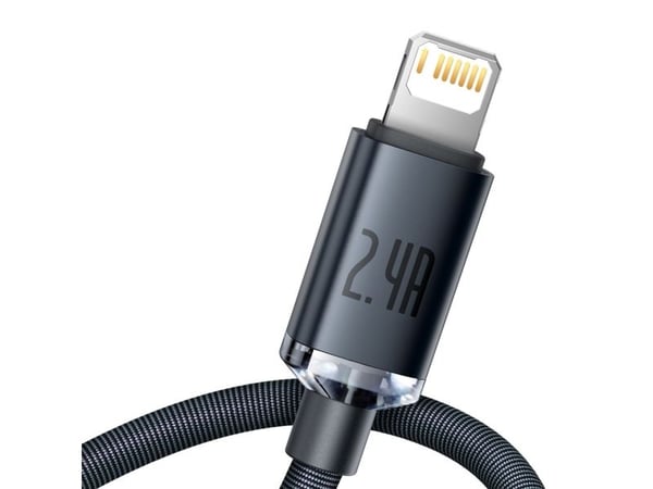 Baseus CAJY000001, Lajittelu, USB A, Lightning, 1,2 m, Hanstik, Hanstik