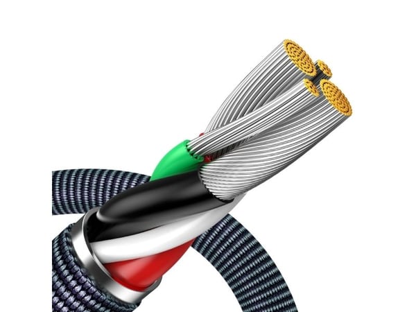 Baseus CAJY000001, Lajittelu, USB A, Lightning, 1,2 m, Hanstik, Hanstik
