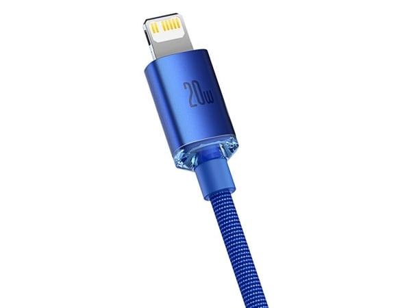 Baseus CAJY000303 Lightning - USB-C PD-kabel 20W 480Mb/s 2m - blå