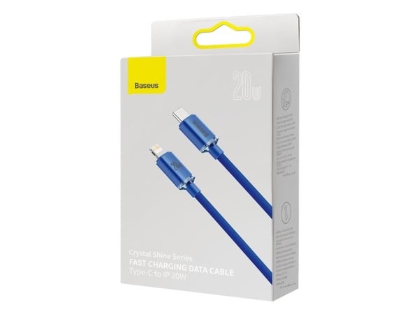 Baseus CAJY000303 Lightning - USB-C PD-kabel 20W 480Mb/s 2m - blå