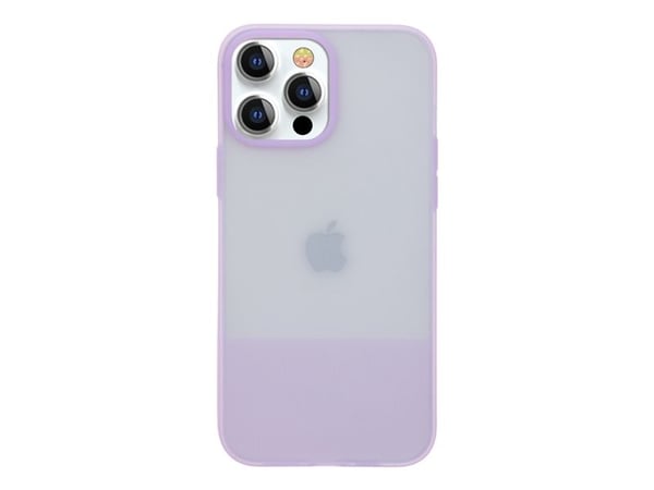 Kingxbar Kingxbar Plain Series deksel til iPhone 13 Pro silikonetui lilla