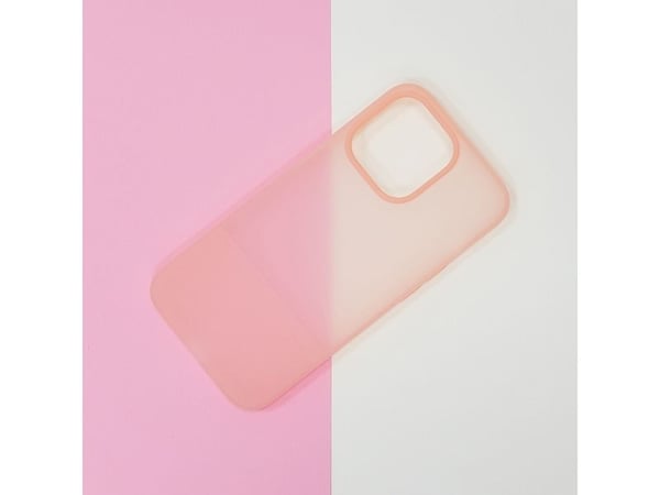 Kingxbar Kingxbar Plain Series deksel til iPhone 13 Pro Max silikondeksel rosa