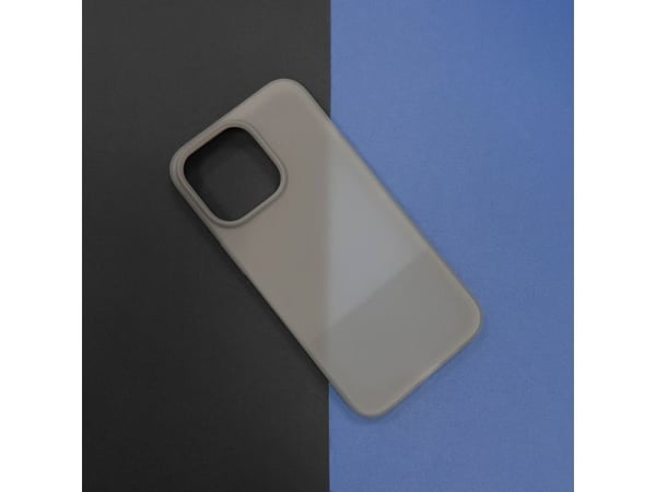 Kingxbar Kingxbar Plain Series deksel til iPhone 13 silikondeksel grå