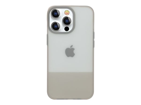 Kingxbar Plain Series-skal till iPhone 13 Pro - silikon grå