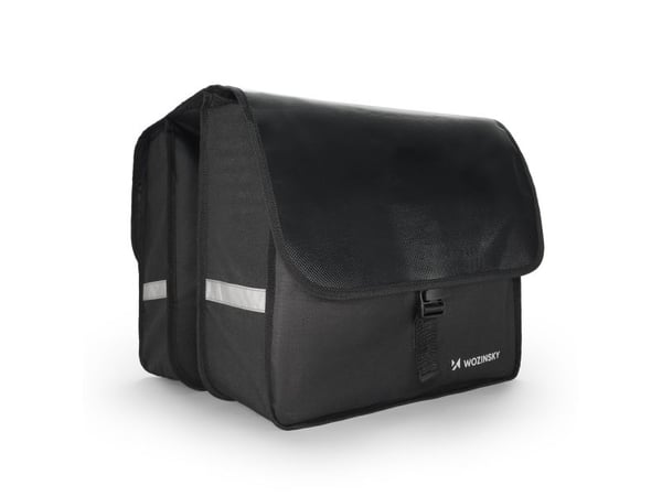 Wozinsky Wozinsky Wozinsky kaksinkertainen pyöräkassi 28 l musta (WBB34BK)