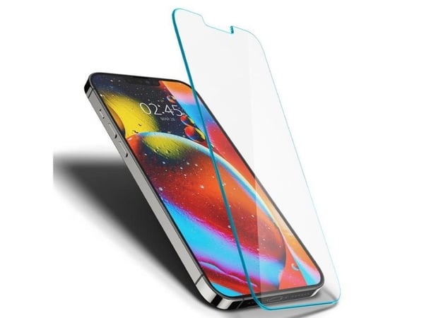 Spigen AGL03378, Apple, iPhone 13 Pro Max, Gjennomsiktig, 2 stykker