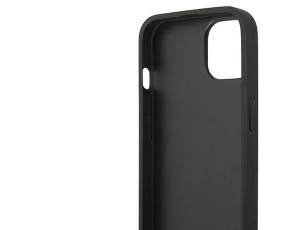 Mercedes Mercedes Mercedes MEHCP13SPSQRE iPhone 13 mini 5,4 tuuman punainen / punainen kova kotelo, nahkainen tähtikuvioinen