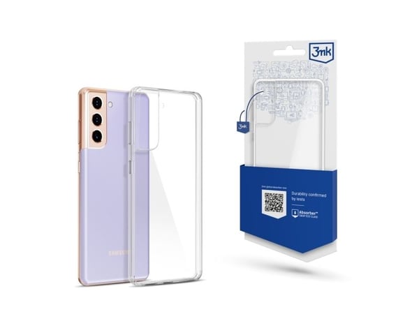 3mk transparent fodral för Samsung Galaxy S21 5G - transparent