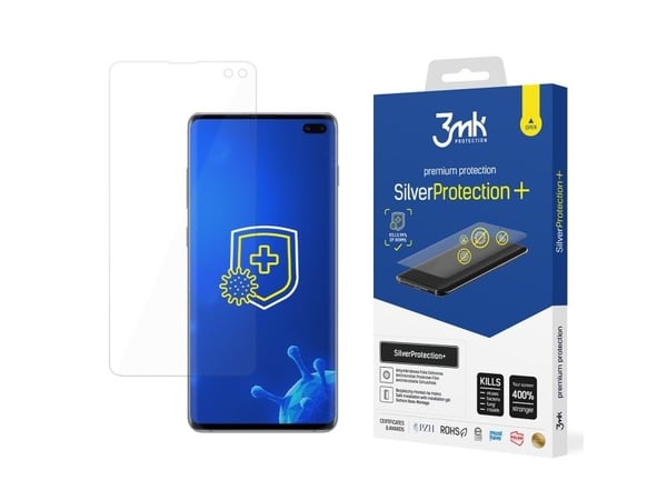 3MK 3MK 3MK Silver Protect+ Sam G975 S10 Plus märkäasennus Antimikrobinen kalvo