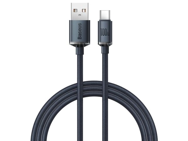 Baseus CAJY000401, 1,2 m, USB C, USB A, 0,48 Gbit/sek, svart