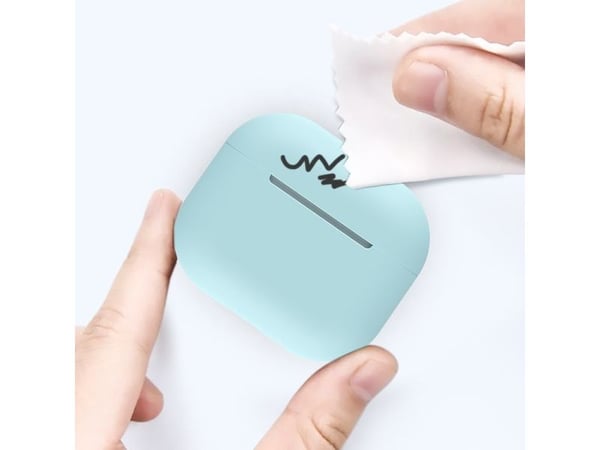 Hurtel silikonfodral till Airpods 2 / Airpods 1 svart