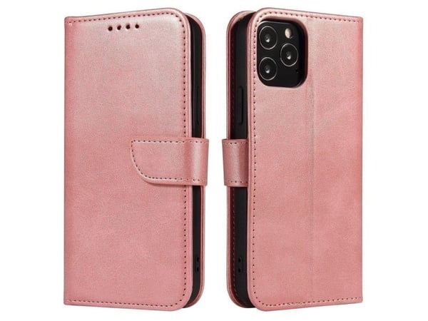 Magnetetui elegant flip-omslag med stativ Xiaomi Redmi Note 11 Pro+ 5G (China) / 11 Pro 5G (China) / Mi11i HyperCharge / Poco X4 NFC 5G - rosa