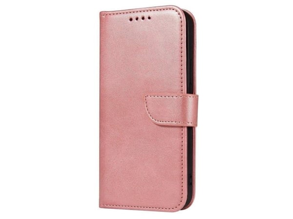 Magnetetui elegant flip-omslag med stativ Xiaomi Redmi Note 11 Pro+ 5G (China) / 11 Pro 5G (China) / Mi11i HyperCharge / Poco X4 NFC 5G - rosa