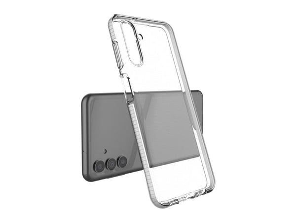 Spring Case gel-deksel med farget ramme til Samsung Galaxy A13 5G - svart