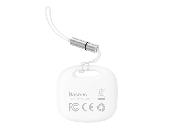 Baseus T2 Pro smart veske GPS-nøkkellokalisator for barn hvit (FMTP000002)