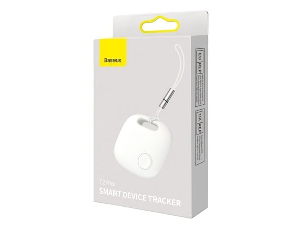 Baseus T2 Pro smart veske GPS-nøkkellokalisator for barn hvit (FMTP000002)
