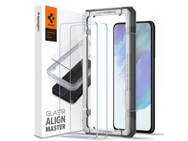 Spigen AGL03088, Samsung, Galaxy S21 FE, Läpinäkyvä, 2 kpl