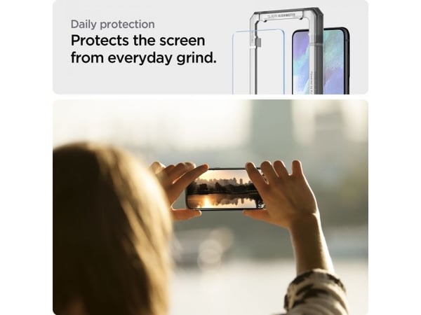 Spigen AGL03088, Samsung, Galaxy S21 FE, Transparent, 2 styck